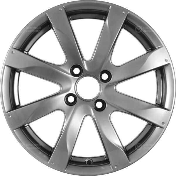 Колесный диск КиК Джемини-оригинал  6xR15 4x100 ET40 DIA60.1 темно-серебристый в Казани