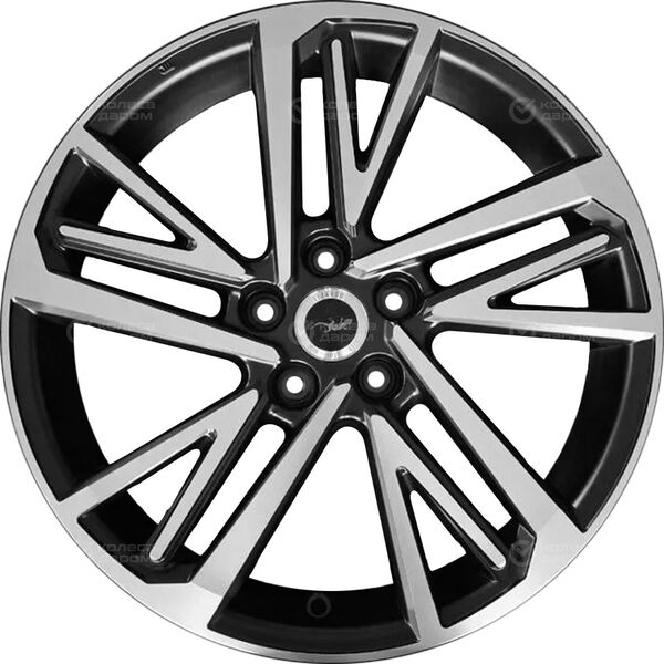 Колесный диск Lizardo XH292  8xR18 5x114.3 ET45 DIA67.1 черный с алмазной обработкой лицевой части в Казани