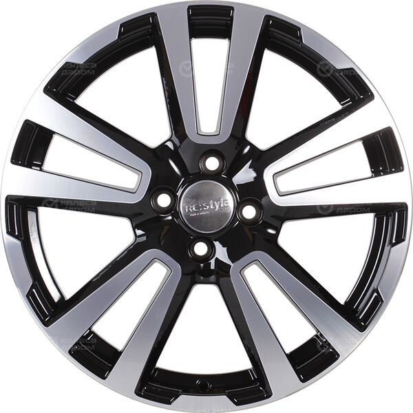 Колесный диск Ifree Реплика КС874 (ZV 17_Creta)  6.5xR17 5x114.3 ET49 DIA67.1 черный глянцевый с полированными элементами лицевой поверхности в Казани