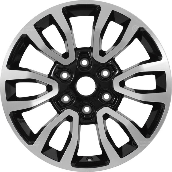 Колесный диск Replay MI180  7.5xR18 6x139.7 ET38 DIA67.1 черный с полированной лицевой стороной в Казани