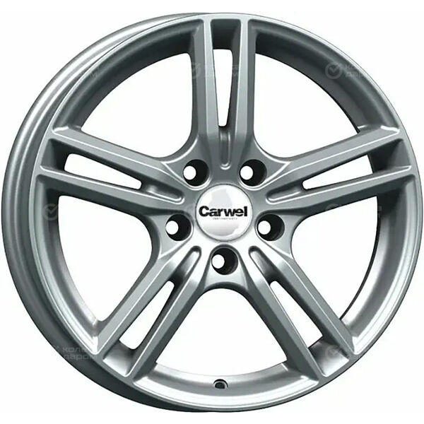 Колесный диск Carwel Баруй 223  6.5xR16 5x114.3 ET38 DIA67.1 серебристый металлик в Казани