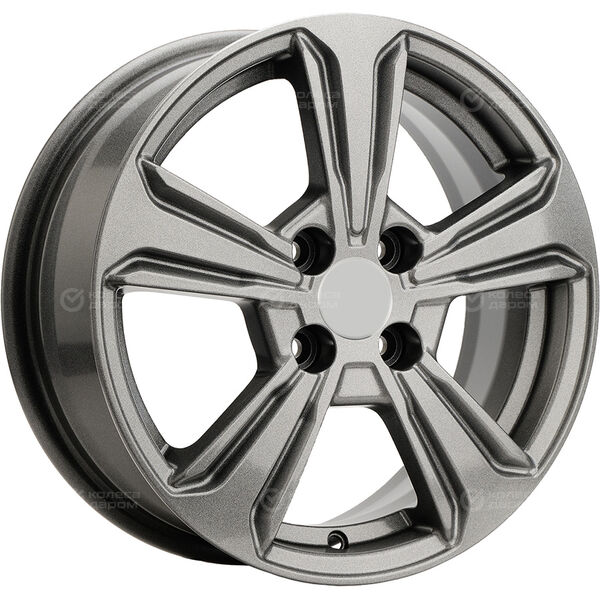 Колесный диск Carwel Диво 1502  6xR15 4x100 ET48 DIA54.1 серый в Казани
