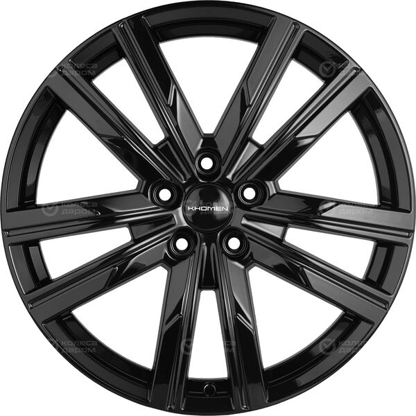 Колесный диск KHOMEN KHW1905 (Geely Monjaro/Tugella)  7.5xR19 5x108 ET46 DIA63.4 чёрный в Казани