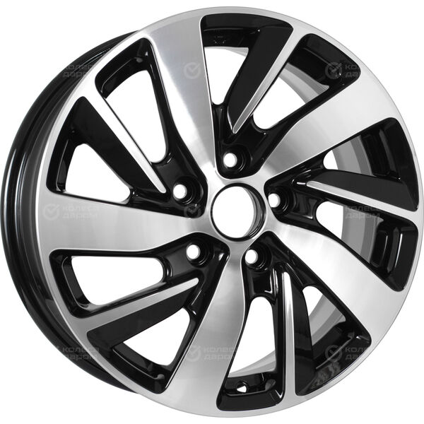 Колесный диск Carwel Байкал 166  6.5xR16 5x108 ET50 DIA63.35 алмаз черный в Казани