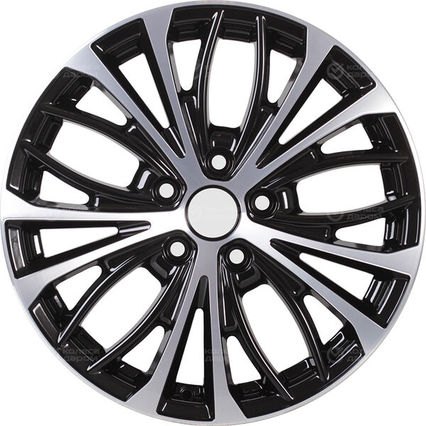 Колесный диск Ifree Реплика КС873 (ZV 17_VW Passat)  7.5xR17 5x112 ET47 DIA57.1 черный глянцевый с полированными элементами лицевой поверхности в Казани