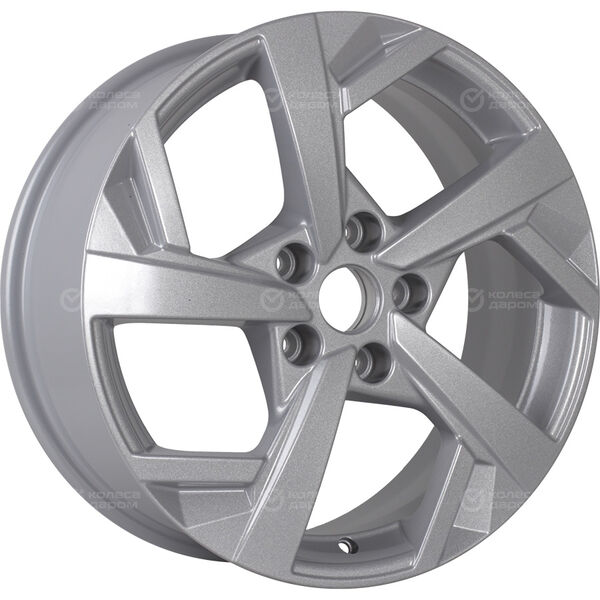 Колесный диск KHOMEN KHW1712 (17_Qashqai)  7xR17 5x114.3 ET40 DIA66.1 серебристый в Казани
