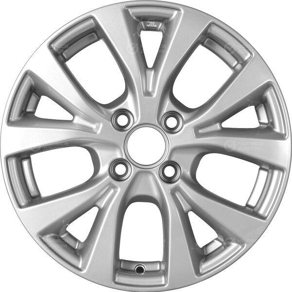 Колесный диск СКАД KL-262 Hyundai Solaris  6xR15 4x100 ET48 DIA54.1 (уценка) глянцевый серебристый в Казани