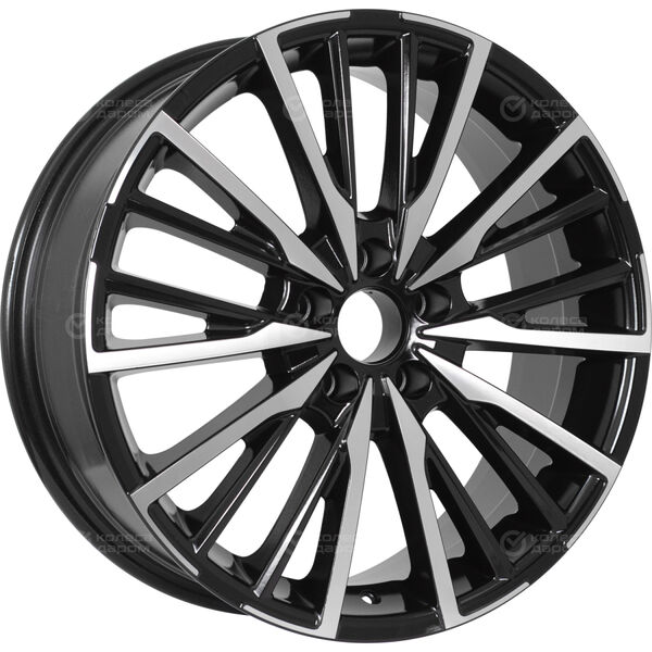 Колесный диск RST R178  7xR18 5x108 ET36 DIA65.1 глянцевый черный с полированной лицевой частью в Казани
