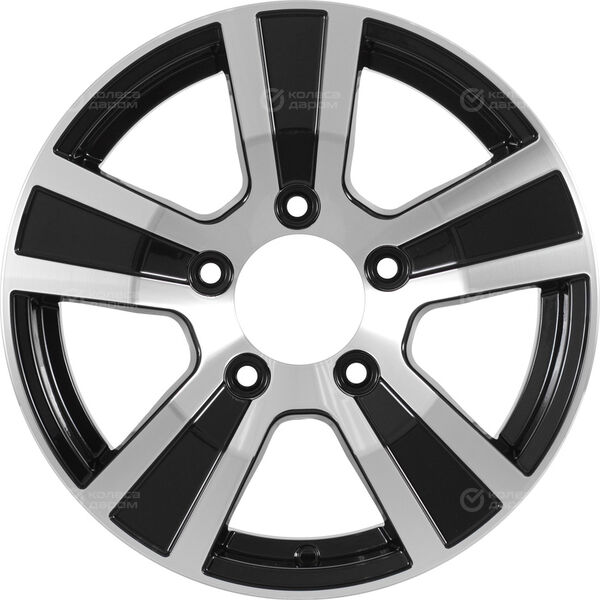 Колесный диск Carwel Дельта 116  6.5xR16 5x139.7 ET40 DIA98.1 алмаз черный в Казани