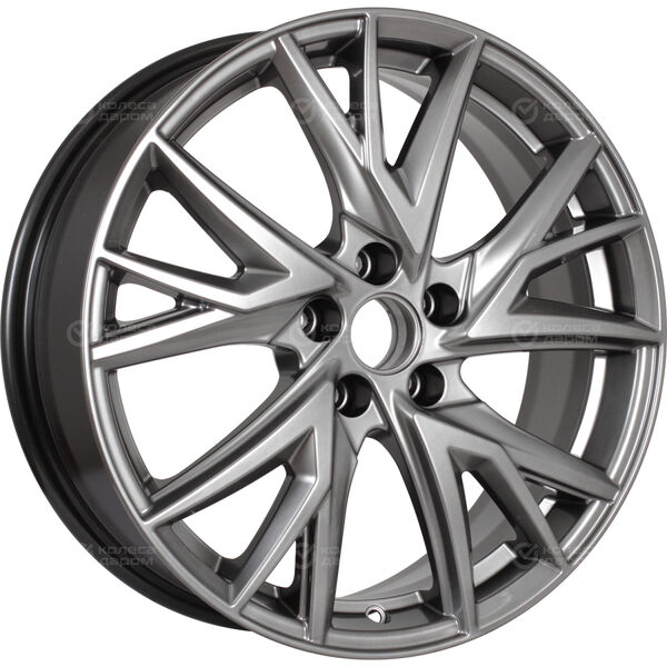 Колесный диск КиК Кайлас  6.5xR18 5x114.3 ET35 DIA67.1 темно-серебристый в Казани