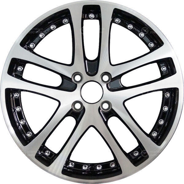 Колесный диск LS LS 919  8xR18 5x114.3 ET35 DIA73.1 черный полностью полированный в Казани
