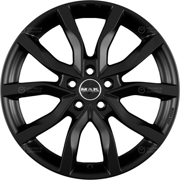 Колесный диск MAK KOLN  8xR17 5x112 ET42 DIA66.5 чёрный матовый в Казани