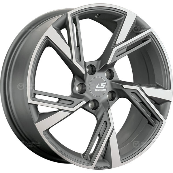 Колесный диск LS Forged LS FG23  8xR18 5x112 ET38 DIA66.6 темно-серый матовый в Казани