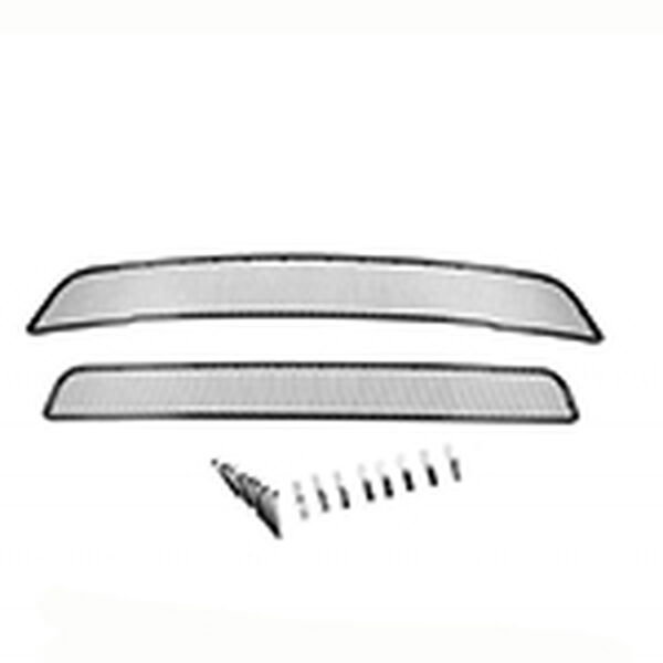Сетка на бампер внешняя Arbori для Mitsubishi Outlander III 2012-2015 черная 15 мм 2 шт (01-380112-15B) в Казани