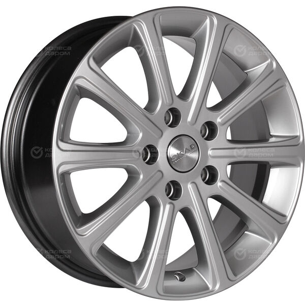 Колесный диск СКАД Милан  6.5xR16 5x112 ET46 DIA57.1 серебристый в Казани