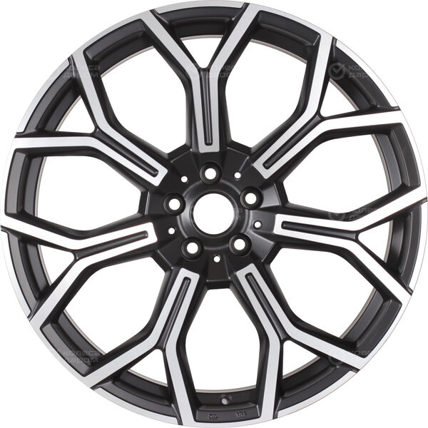 Колесный диск Replay B238  9.5xR21 5x112 ET37 DIA66.6 черный матовый полностью полированный в Казани