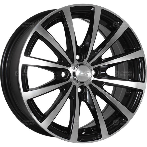 Колесный диск LS LS 792  6xR14 4x98 ET35 DIA58.6 черный полностью полированный в Казани