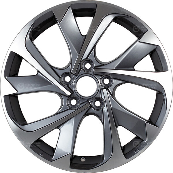 Колесный диск Replay HV101  7xR17 5x114.3 ET37 DIA66.6 насыщенный темно-серый полностью полированный в Казани