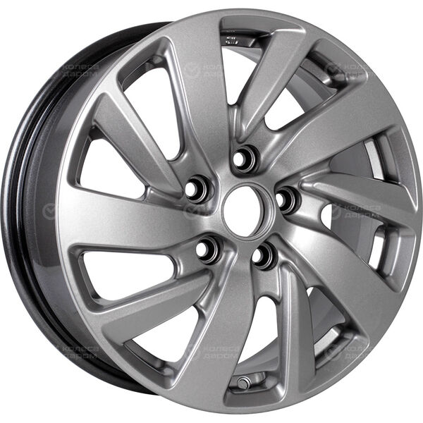 Колесный диск Carwel Байкал 166  6.5xR16 5x114.3 ET46 DIA67.1 серебристый металлик в Казани