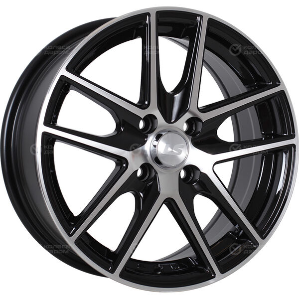Колесный диск LS LS 771  6xR14 4x98 ET35 DIA58.6 черный полностью полированный в Казани