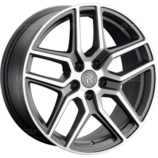 Колесный диск Replay HV65  8xR18 5x114.3 ET37 DIA66.6 темно-серый матовый ,частично полированный в Казани