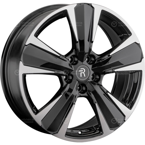 Колесный диск Replay TY353  7xR18 5x114.3 ET35 DIA60.1 черный полностью полированный в Казани