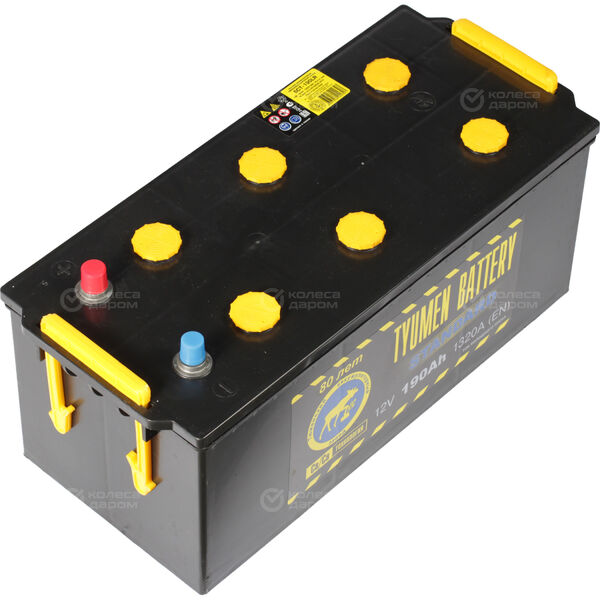 Грузовой аккумулятор Tyumen Battery Standard 190Ач о/п конус в Казани