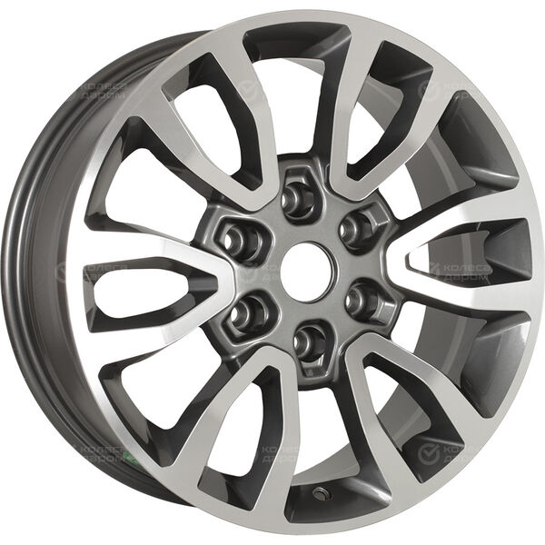 Колесный диск Replay CHG27  7.5xR18 6x139.7 ET30 DIA106.1 глянцевый темно-серый с полированной лицевой частью в Казани