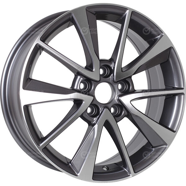 Колесный диск Replay KI269  7xR17 5x114.3 ET47 DIA67.1 насыщенный темно-серый полностью полированный в Казани