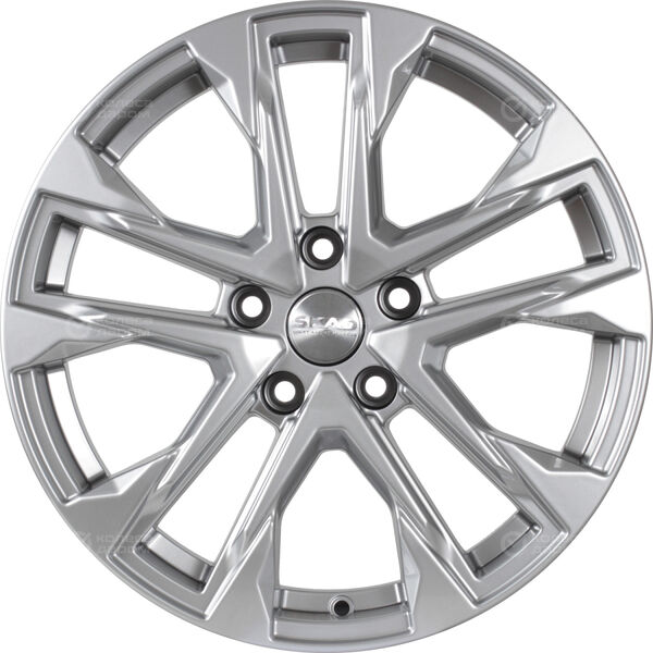 Колесный диск СКАД АТАКОР  7xR17 5x114.3 ET43 DIA67.1 серебристый в Казани