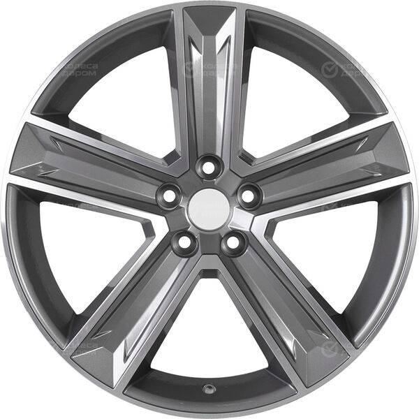 Колесный диск Replay VV299  9xR20 5x112 ET33 DIA66.6 глянцевый темно-серый с полированной лицевой частью в Казани