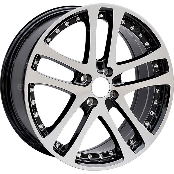 Колесный диск LS LS 919  8xR18 5x114.3 ET35 DIA73.1 черный полностью полированный в Казани