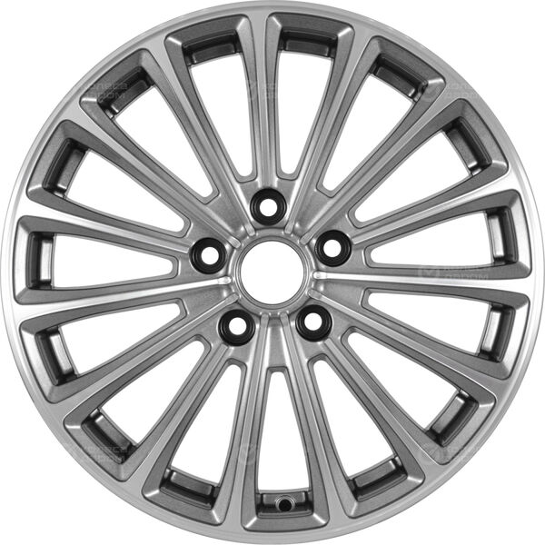 Колесный диск X-trike X136  7xR17 5x114.3 ET37 DIA66.6 темно-серебристый полированный в Казани