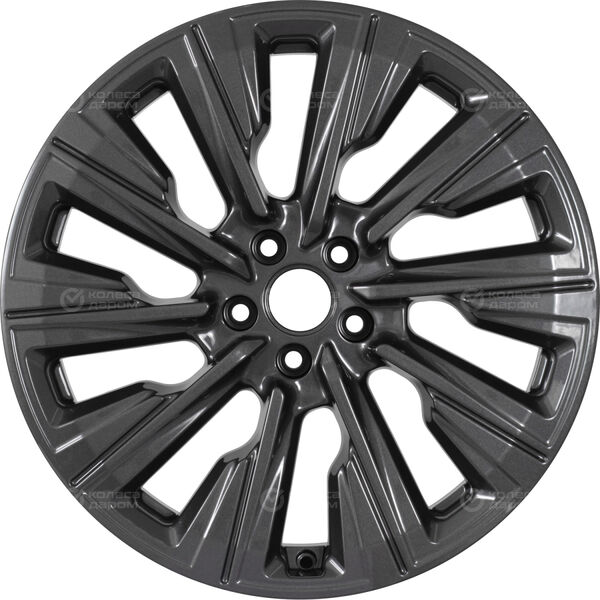Колесный диск КиК Галего  7.5xR19 5x108 ET33 DIA67.1 насыщенный темно-серый полностью полированный в Казани
