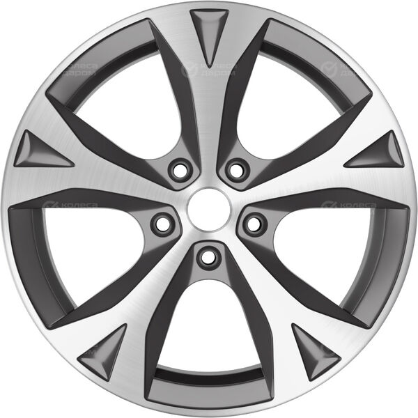 Колесный диск Replay TY214  7.5xR18 5x114.3 ET45 DIA60.1 насыщенный темно-серый полностью полированный в Казани