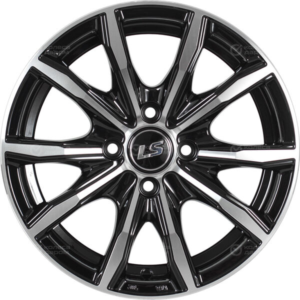 Колесный диск LS LS 786  6xR14 4x98 ET35 DIA58.6 черный полностью полированный в Казани