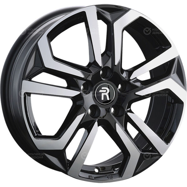 Колесный диск Replay SB63  7xR17 5x114.3 ET48 DIA56.1 черный полностью полированный в Казани