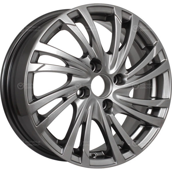 Колесный диск КиК Мейола-оригинал  6xR15 4x100 ET46 DIA54.1 темно-серебристый в Казани