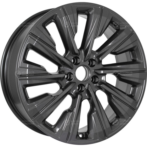 Колесный диск КиК Галего  7.5xR19 5x108 ET33 DIA67.1 насыщенный темно-серый полностью полированный в Казани