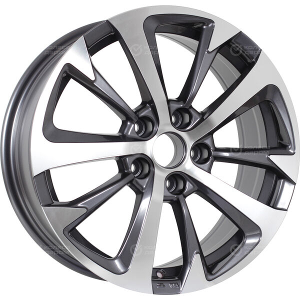 Колесный диск Replay LX122  7xR17 5x114.3 ET35 DIA60.1 насыщенный темно-серый полностью полированный в Казани