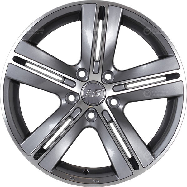 Колесный диск LS LS 320  7.5xR17 5x114.3 ET45 DIA73.1 насыщенный темно-серый полностью полированный в Казани