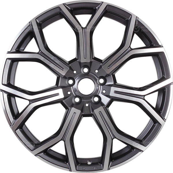 Колесный диск Replay B238  9.5xR21 5x112 ET37 DIA66.6 насыщенный темно-серый полностью полированный в Казани