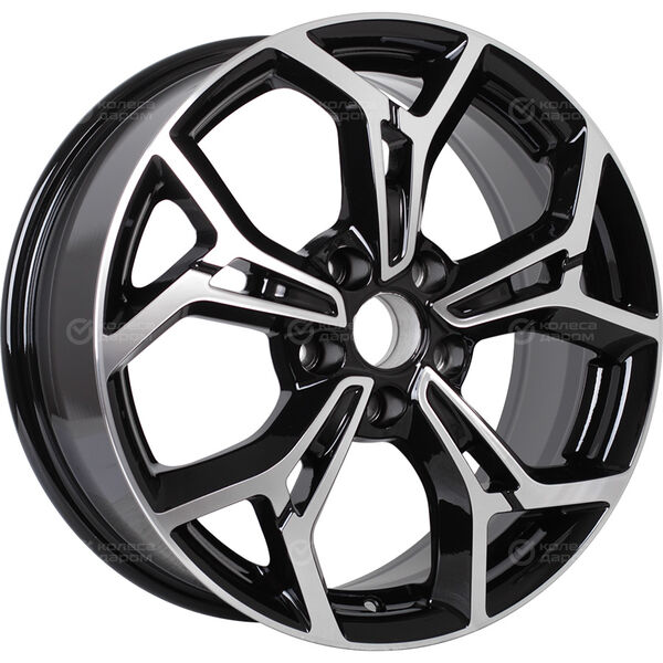 Колесный диск Carwel Карачи 203  7xR17 5x114.3 ET49 DIA67.1 алмаз черный в Казани