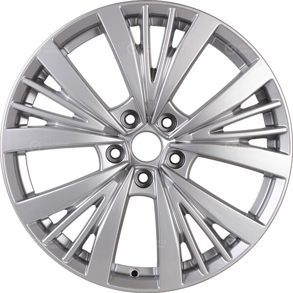 Колесный диск КиК Марвел-оригинал  7.5xR19 5x114.3 ET50.5 DIA67.1 глянцевый серебристый в Казани