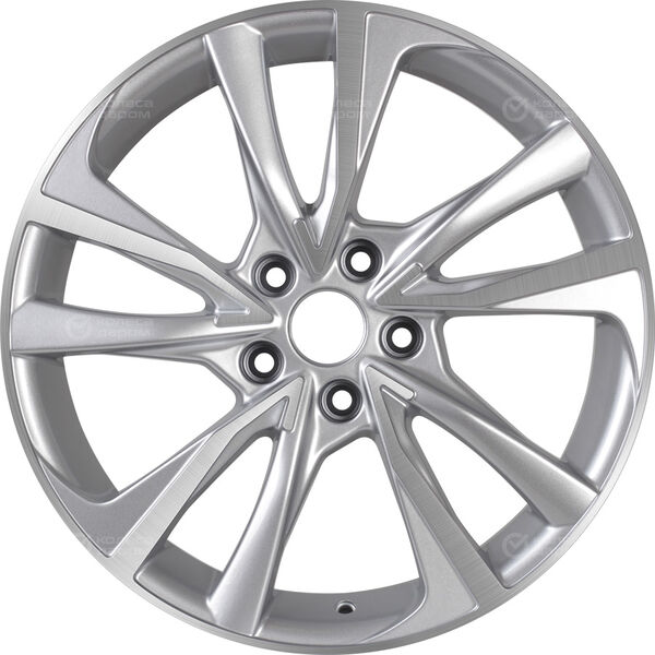 Колесный диск Replay TY257  7.5xR18 5x114.3 ET45 DIA60.1 серебристый полностью полированный в Казани