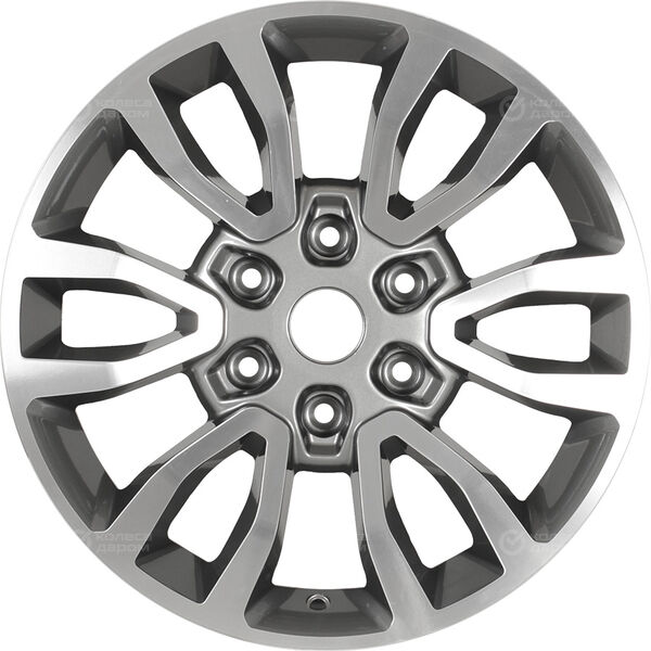 Колесный диск Replay CHG27  7.5xR18 6x139.7 ET30 DIA106.1 глянцевый темно-серый с полированной лицевой частью в Казани
