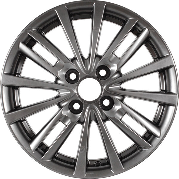 Колесный диск КиК Модена-оригинал  6xR15 4x100 ET50 DIA60.1 темно-серебристый в Казани