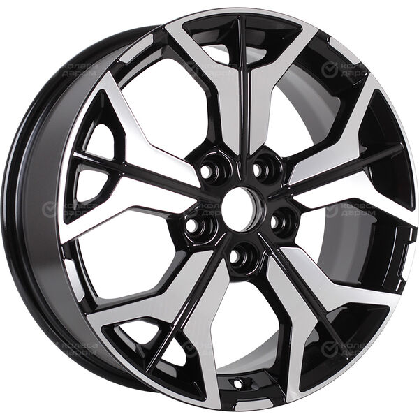 Колесный диск Replay CHG8  7xR17 5x110 ET45 DIA67.1 черный полностью полированный в Казани