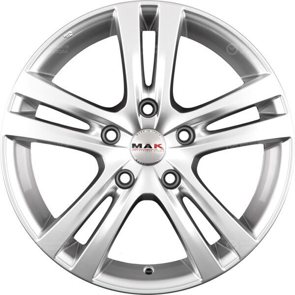 Колесный диск MAK ZENITH  7xR17 5x114.3 ET45 DIA60.1 насыщенный серебристый в Казани