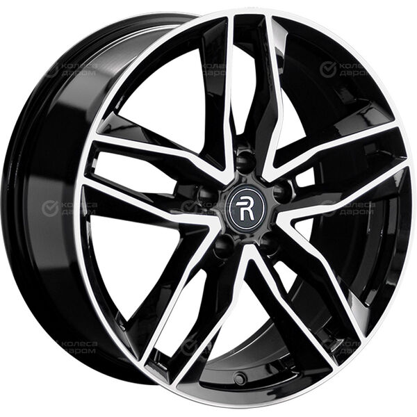 Колесный диск Replay LX199  8xR18 5x114.3 ET30 DIA60.1 черный с полированной лицевой стороной в Казани